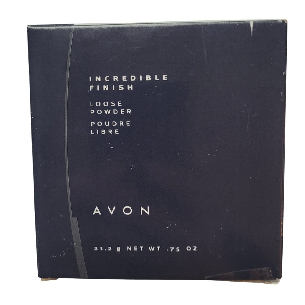 Avon Incredible Finish‎ Loose Powder Cappuccino Cream 0.75 oz